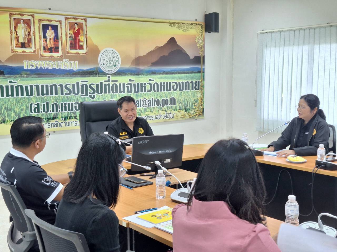 title - ผู้ตรวจราชการ ส.ป.ก. ลงพื้นที่จังหวัดหนองคาย และจังหวัดอุดรธานี ประชุมติดตามความก้าวหน้าผลการดำเนินงาน รอบที่ 2 